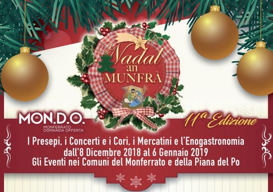 Natale 6 Gennaio.Nadal An Munfra Natale In Monferrato Gli Eventi Dall 8 Dicembre Al 6 Gennaio Monferrato Org